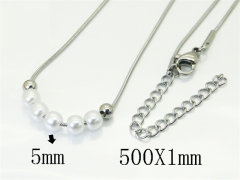 HY Wholesale Stainless Steel 316L Jewelry Hot sale Necklaces-HY25N0209HHL