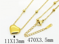 HY Wholesale Stainless Steel 316L Jewelry Hot sale Necklaces-HY25N0189HSS