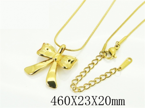 HY Wholesale Stainless Steel 316L Jewelry Hot sale Necklaces-HY48N0119MY