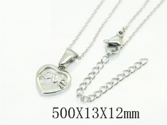 HY Wholesale Stainless Steel 316L Jewelry Hot sale Necklaces-HY30N0357BKL