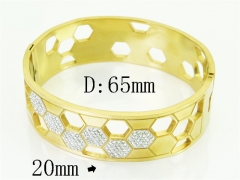 HY Wholesale Bangles Jewelry Stainless Steel 316L Fashion Bangle-HY80B2161HI5