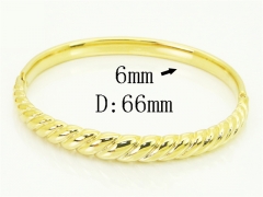 HY Wholesale Bangles Jewelry Stainless Steel 316L Fashion Bangle-HY04B0071HKE