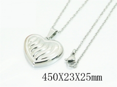 HY Wholesale Stainless Steel 316L Jewelry Hot sale Necklaces-HY74N0280ML