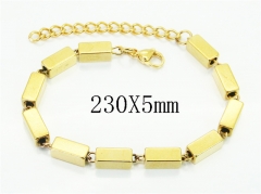 HY Wholesale Bracelets 316L Stainless Steel Jewelry Bracelets-HY61B0639BOL