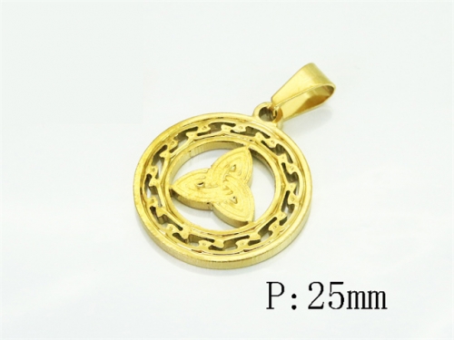 HY Wholesale Pendant Jewelry 316L Stainless Steel Jewelry Pendant-HY62P0444IC