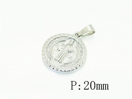 HY Wholesale Pendant Jewelry 316L Stainless Steel Jewelry Pendant-HY12P2218KS