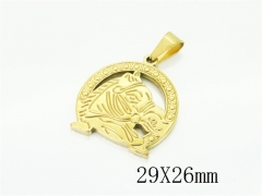 HY Wholesale Pendant Jewelry 316L Stainless Steel Jewelry Pendant-HY62P0426JV