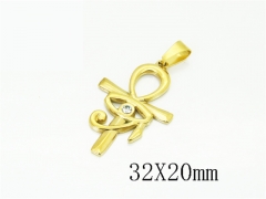 HY Wholesale Pendant Jewelry 316L Stainless Steel Jewelry Pendant-HY12P2170KU