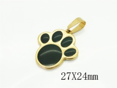 HY Wholesale Pendant Jewelry 316L Stainless Steel Jewelry Pendant-HY62P0488ZIL