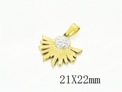 HY Wholesale Pendant Jewelry 316L Stainless Steel Jewelry Pendant-HY62P0459JV