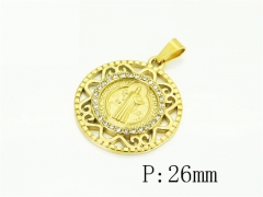 HY Wholesale Pendant Jewelry 316L Stainless Steel Jewelry Pendant-HY12P2199ME