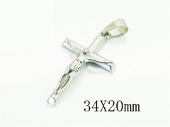 HY Wholesale Pendant Jewelry 316L Stainless Steel Jewelry Pendant-HY59P1339OR