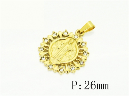 HY Wholesale Pendant Jewelry 316L Stainless Steel Jewelry Pendant-HY12P2203MG