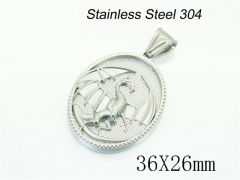 HY Wholesale Pendant Jewelry 316L Stainless Steel Jewelry Pendant-HY61P0261LC