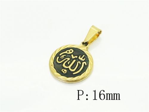 HY Wholesale Pendant Jewelry 316L Stainless Steel Jewelry Pendant-HY62P0496IW