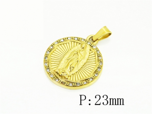 HY Wholesale Pendant Jewelry 316L Stainless Steel Jewelry Pendant-HY12P2215MX