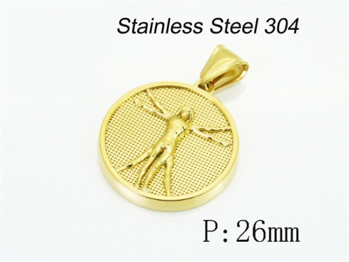 HY Wholesale Pendant Jewelry 316L Stainless Steel Jewelry Pendant-HY61P0193ZML