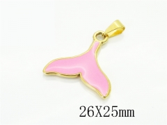 HY Wholesale Pendant Jewelry 316L Stainless Steel Jewelry Pendant-HY62P0471ZIL