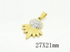 HY Wholesale Pendant Jewelry 316L Stainless Steel Jewelry Pendant-HY62P0457JG