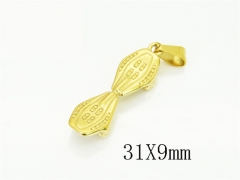 HY Wholesale Pendant Jewelry 316L Stainless Steel Jewelry Pendant-HY12P2183KR