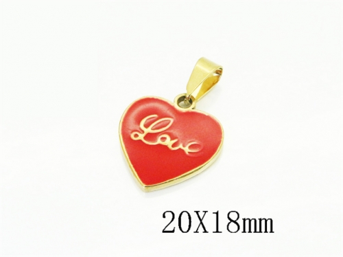 HY Wholesale Pendant Jewelry 316L Stainless Steel Jewelry Pendant-HY62P0466SIL