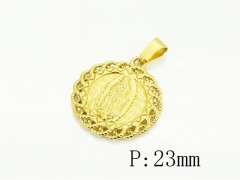 HY Wholesale Pendant Jewelry 316L Stainless Steel Jewelry Pendant-HY12P2213MB