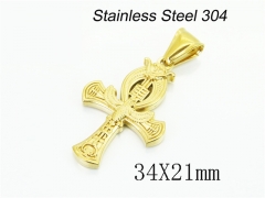 HY Wholesale Pendant Jewelry 316L Stainless Steel Jewelry Pendant-HY61P0196SML