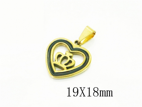 HY Wholesale Pendant Jewelry 316L Stainless Steel Jewelry Pendant-HY62P0485CIL