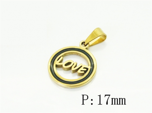 HY Wholesale Pendant Jewelry 316L Stainless Steel Jewelry Pendant-HY62P0495IX