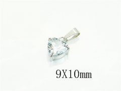 HY Wholesale Pendant Jewelry 316L Stainless Steel Jewelry Pendant-HY12P2246BIL