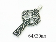 HY Wholesale Pendant Jewelry 316L Stainless Steel Jewelry Pendant-HY59P1341OL