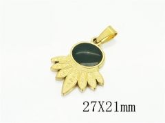 HY Wholesale Pendant Jewelry 316L Stainless Steel Jewelry Pendant-HY62P0480EIL