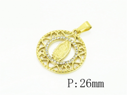 HY Wholesale Pendant Jewelry 316L Stainless Steel Jewelry Pendant-HY12P2201MX