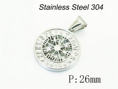 HY Wholesale Pendant Jewelry 316L Stainless Steel Jewelry Pendant-HY61P0246LC