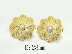 HY Wholesale Earrings Jewelry 316L Stainless Steel Earrings Jewelry-HY60E2144GJL