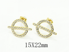 HY Wholesale Earrings Jewelry 316L Stainless Steel Earrings Jewelry-HY51E0593MG