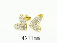 HY Wholesale Earrings Jewelry 316L Stainless Steel Earrings Jewelry-HY30E2615ML