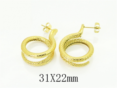 HY Wholesale Earrings Jewelry 316L Stainless Steel Earrings Jewelry-HY30E2613HVV