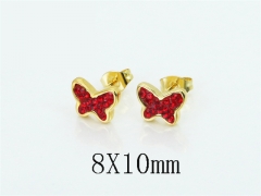 HY Wholesale Earrings Jewelry 316L Stainless Steel Earrings Jewelry-HY12E0487BIL