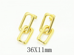 HY Wholesale Earrings Jewelry 316L Stainless Steel Earrings Jewelry-HY30E2611NB