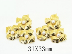 HY Wholesale Earrings Jewelry 316L Stainless Steel Earrings Jewelry-HY60E2136BJL