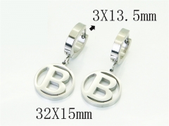 HY Wholesale Earrings Jewelry 316L Stainless Steel Earrings Jewelry-HY80E1898KF