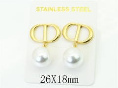 HY Wholesale Earrings Jewelry 316L Stainless Steel Earrings Jewelry-HY59E1467LX