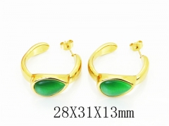 HY Wholesale Earrings Jewelry 316L Stainless Steel Earrings Jewelry-HY80E1887OC