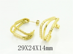 HY Wholesale Earrings Jewelry 316L Stainless Steel Earrings Jewelry-HY30E2622OL