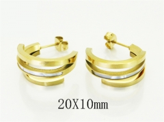 HY Wholesale Earrings Jewelry 316L Stainless Steel Earrings Jewelry-HY32E0744HHR