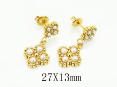 HY Wholesale Earrings Jewelry 316L Stainless Steel Earrings Jewelry-HY60E2174KV