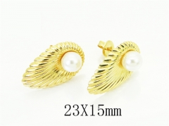 HY Wholesale Earrings Jewelry 316L Stainless Steel Earrings Jewelry-HY60E2167CJL