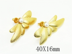 HY Wholesale Earrings Jewelry 316L Stainless Steel Earrings Jewelry-HY60E2165DJL