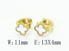 HY Wholesale Earrings Jewelry 316L Stainless Steel Earrings Jewelry-HY35E0230BKL